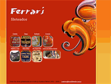 Tablet Screenshot of ferrarifileteados.com.ar